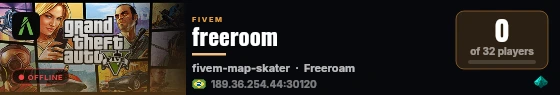 freeroom live status badge