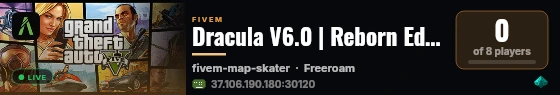 Dracula V6.0 | Reborn Edition live status badge