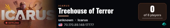 Treehouse of Terror live status badge