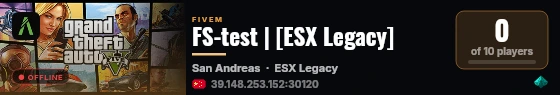 FS-test | [ESX Legacy] live status badge
