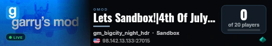 Lets Sandbox!|4th Of July Update!|PvP Ranked!|Build/Kill live status badge