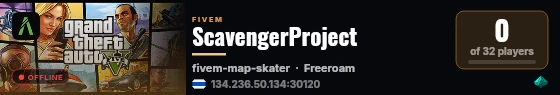 ScavengerProject live status badge