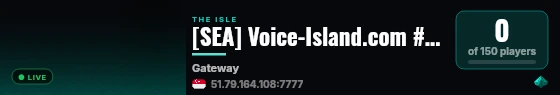 [SEA] Voice-Island.com #The Colosseum - VC - CBT live status badge