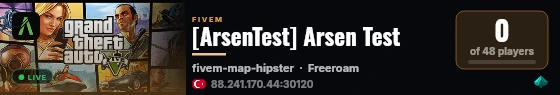 [ArsenTest] Arsen Test live status badge
