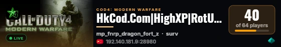 HkCod.Com|HighXP|RotU-Revolution 0.7-alpha Plrs: 0/0 | Wave: 1 - Intermission | ?/? live status badge