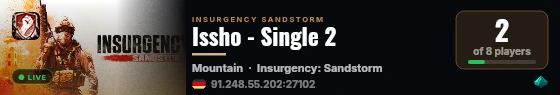 Issho - Single 2 live status badge