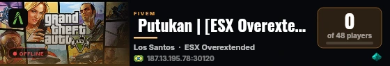  Putukan | [ESX Overextended] live status badge