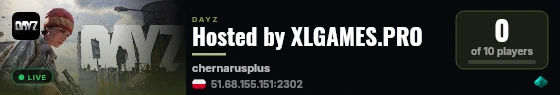 Hosted by XLGAMES.PRO live status badge