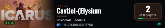 Castiel-(Elysium live status badge