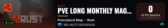 PVE LONG MONTHLY MAGIC [X1|MONTHLY|EVENT|BANK] live status badge