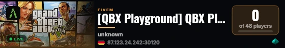 [QBX Playground] QBX Playground live status badge