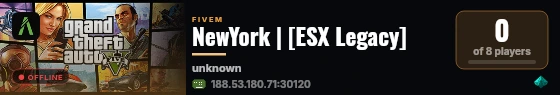 NewYork | [ESX Legacy] live status badge