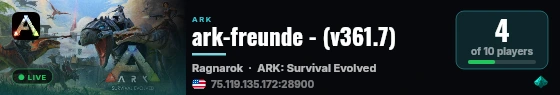 ark-freunde - (v361.7) live status badge