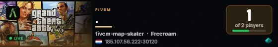 . live status badge