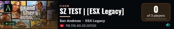 SZ TEST | [ESX Legacy] live status badge
