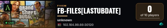 FB-FILES[LASTUBDATE] live status badge