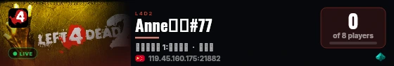 Anne云服#77 live status badge