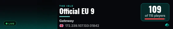 Official EU 9 live status badge