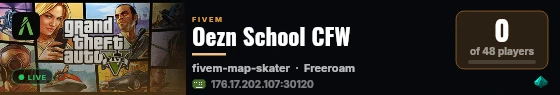 Oezn School CFW live status badge