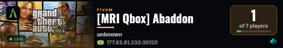 [MRI Qbox] Abaddon live status badge