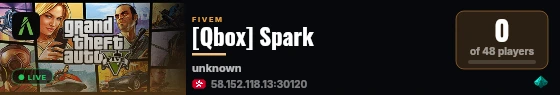 [Qbox] Spark live status badge