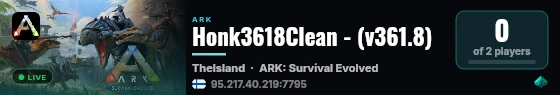 Honk3618Clean - (v361.8) live status badge