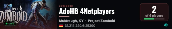 AdoHB 4Netplayers live status badge