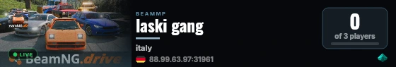 laski gang live status badge