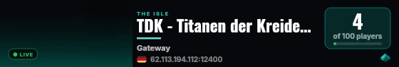 TDK - Titanen der Kreidezeit live status badge
