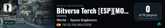 Bitverso Torch [ESP][MODS] live status badge