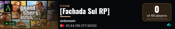[Fachada Sul RP] live status badge