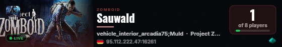 Sauwald live status badge