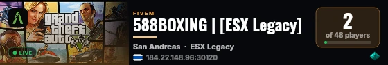588BOXING | [ESX Legacy] live status badge