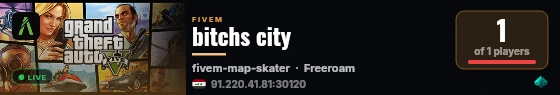 bitchs city live status badge