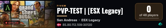 PVP-TEST | [ESX Legacy] live status badge