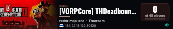 [VORPCore] THDeadbound Test live status badge