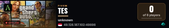 TES live status badge