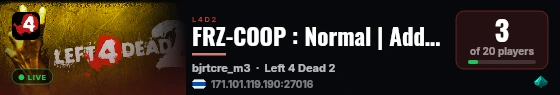FRZ-COOP : Normal | Addon Camp live status badge