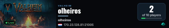 olheiros live status badge