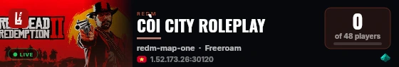 CÒI CITY ROLEPLAY live status badge