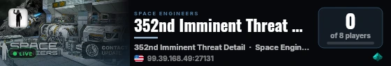 352nd Imminent Threat Detail live status badge