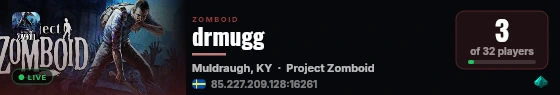 drmugg live status badge