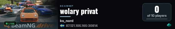 wolary privat live status badge