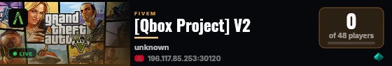 [Qbox Project] V2 live status badge