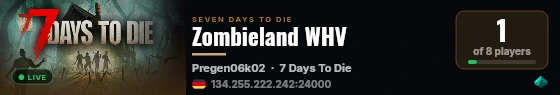 Zombieland WHV live status badge