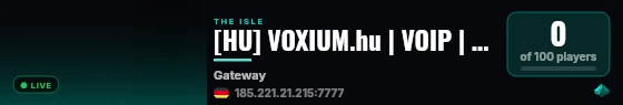 [HU] VOXIUM.hu | VOIP | 4X GROWTH | NO RULES live status badge