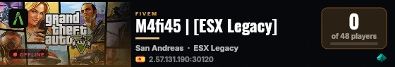M4fi45 | [ESX Legacy] live status badge