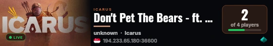 Don't Pet The Bears - ft. 2 Saffas & 1 Ozikunt live status badge