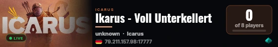 Ikarus - Voll Unterkellert live status badge