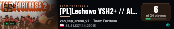 [PL]Lechowo VSH2+ // Alpha 3.0.0 Testing live status badge